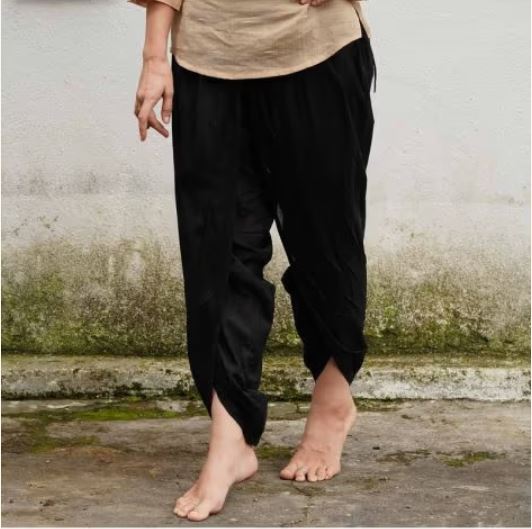 Buy Aarika Women's Grey Colored Dhoti Pants With Hand Block Print Online at  Best Prices in India - JioMart.